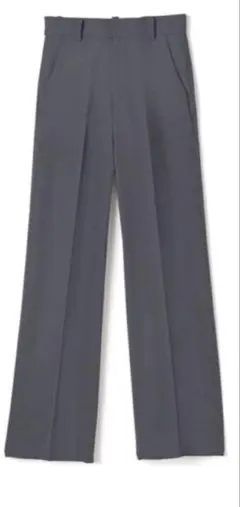 GRLセンタープレスストレートパンツxs
