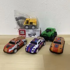 ミニカーセット 6台 プルバック トミカ