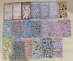 ボンボンドロップシール　うるちゅる　シール　ディズニー　サンリオ　正規品　セット