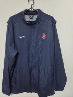 NIKE　ナイキ　ドライフィット　ナイロンジャケット　ネイビー　L
