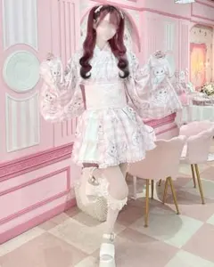 まゆろん ドレス浴衣・帯セット ピンク Mサイズ - メルカリ