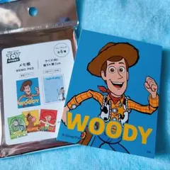トイストーリー　ウッディ　メモ帳のサムネイル