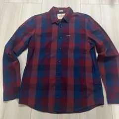 HOLLISTER ホリスター　長袖　チェックシャツ メンズ