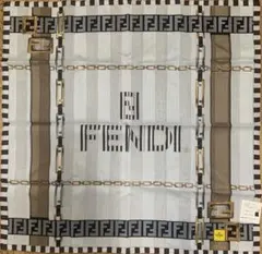 FENDI / フェンディ　大判ハンカチーフ / スカーフ / 膝掛け　ズッカ