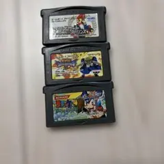 ゲームボーイアドバンス ソフト 3本セット