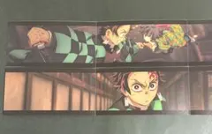 鬼滅の刃 映画 劇場 入場 特典 3面パノラマカード 冨岡 義勇 炭治郎 2種