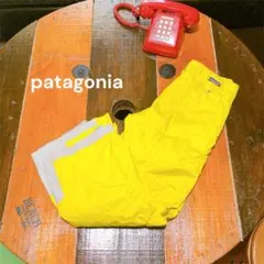 patagonia キッズL 12 h2no スノーパンツ　イエロー　防水のサムネイル