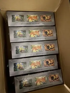 ポケモンカード シャイニートレジャーex シュリンク付 5BOX