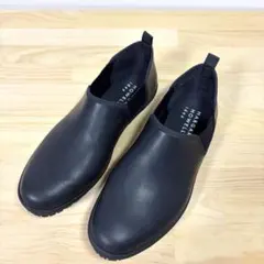 美品 マーガレットハウエルアイデア レインシューズ スリッポン 黒 23.5のサムネイル