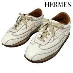 ⭐️極美品⭐️ HERMES Quick クイック　ローカットスニーカー　キャンバス ⭐️極美品⭐️ HERMES Quick クイック ローカットスニーカー