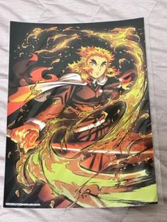 鬼滅の刃　煉獄杏寿郎　特殊印刷イラストカード　全集中展