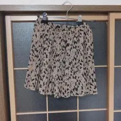 猫柄ミニスカート