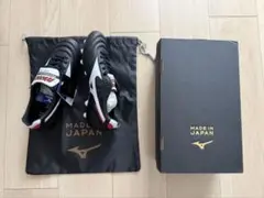 新品 ミズノ モレリア 2 JAPAN 25.5 ブラック×ホワイト