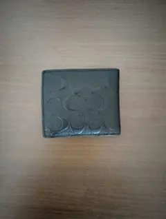 COACH ブラック 二つ折り財布