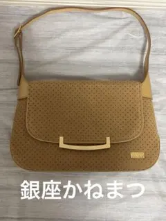 GINZA Kanematsu銀座かねまつ ハンドバッグ 超美品　ベージュのサムネイル