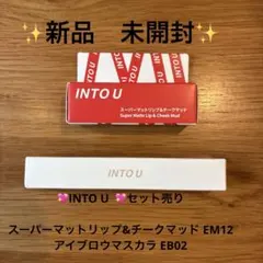 INTO U スーパーマットリップ&チークマッド、アイブロウマスカラ　セット売りのサムネイル