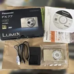 美品】Panasonic LUMIX DMC-FX77ゴールド 動作確認済箱付 - メルカリ