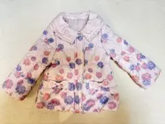 any FAM 花柄中綿コート ピンク系
