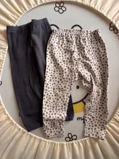 ユニクロ レギンスパンツセット 90cm 2点