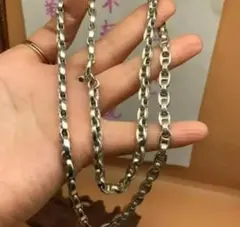 シルバー925 アンカーチェーン ネックレス ヴィンテージ メキシカン