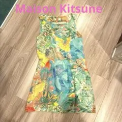 2026年最新】MAISON KITSUNE 柄：花柄 レディース ノースリーブミニ
