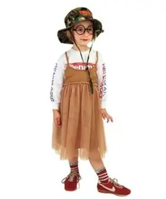 デニムダンガリー ワンピース 120