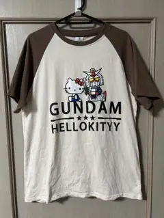 LOVELESS×ガンダムvsハローキティ コラボアイテム　Tシャツ