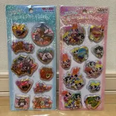 トムとジェリー パワーパフガールズ スパンコールパーティー シール セット