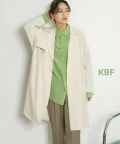 KBF◆テーラードライトコート◆ IVORY◆ONE