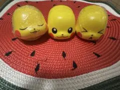 カプキャラ ポケットモンスター ピカチュウ 3個セット