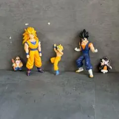 ドラゴンボール フィギュア 5点　孫悟空 ベジット 亀仙人 フリーザ 0515