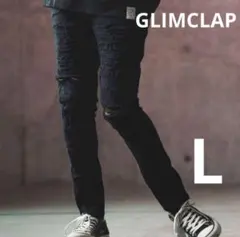 【新品】GLIMCLAP ダークデニム ジャケット・パンツセットアップ 新品】GLIMCLAP ダークデニム ジャケット・パンツセットアップ