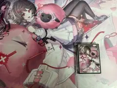 白詰草　アークナイツエンドフィールド　スリーブ　プレイマット　イヴォンヌ 白詰草 アークナイツエンドフィールド スリーブ プレイマット