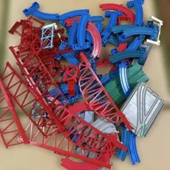 プラレール レールと支柱 セット