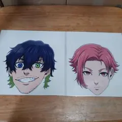 ブルーロック ナンジャタウン ミニゲーム　A賞 おめん　オリヴァ愛空 ・閃堂秋人