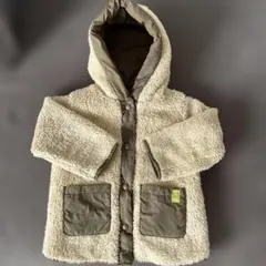 ZARA キッズ ボア ジャケット リバーシブル 104cm
