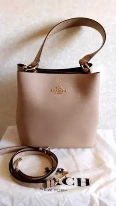 【美品】COACH モリー バケット バッグ　　2way ショルダーバッグ