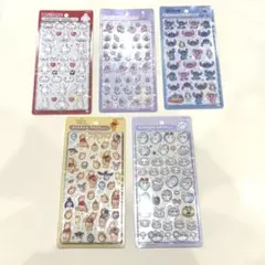 ボンボンドロップシール 各種５点セット
