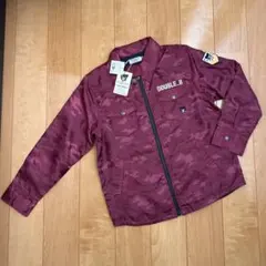 ★ダブルB★迷彩柄の薄手のジャンパー★120赤★ミキハウス★新品★男女可★上着★