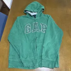 GAP キッズ パーカー 130cm 緑