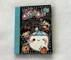 メモ帳　まとめ売り　ピースマーク　音符　平成レトロ　ミニメモ帳　シール付