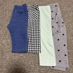 レギンス　ズボン　90 10分丈　7分丈　プティマイン　ユニクロ