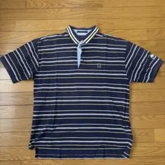 TOMMY HILFIGER GOLF ポロシャツ L ネイビー