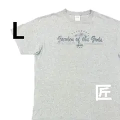 【即日発送】【フォロー割】 USA プリントTシャツ グレー 半袖 古着のサムネイル