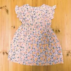 【120cm】 アプレレクール ノースリーブ フルーツ柄 ワンピース　夏服のサムネイル
