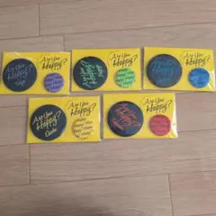 Are You Happy? 会場限定バッジ 5個セット