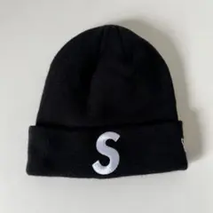シュプリーム ニットキャップ 黒 美品