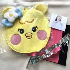 NiziU リオ　うちわカバー　RIYO 新品　クラッパー　フォト　銀テープ