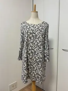 トランテアン ソン ドゥ モード　七分袖ワンピース