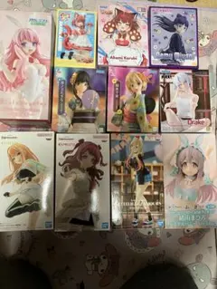 美少女 プライズ フィギュア まとめ売り 9個 - メルカリ